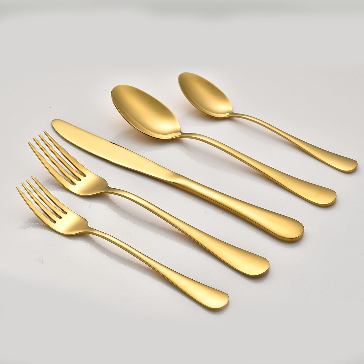 Liso PVD Gold 18/10 Stainless Steel 20pcs set