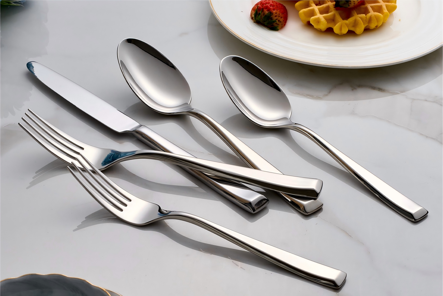 FONTAINEBLEAU 1810 Stainless Seel with POM handle 20pcs set
