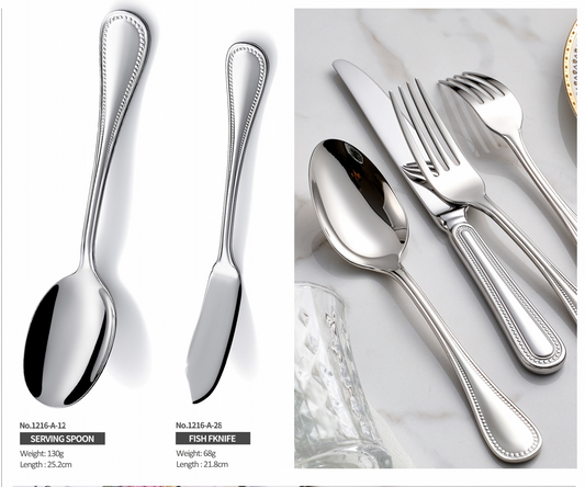 LUNE D’OR 1810 Stainless Seel with POM handle 20pcs set