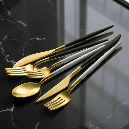 Foix 18/10 Stainless Seel Gold with POM handle