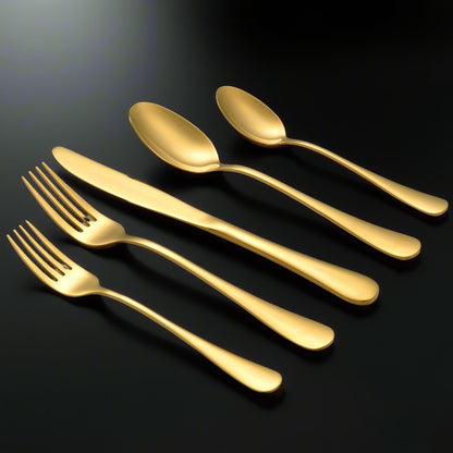 Liso PVD Gold 18/10 Stainless Steel 20pcs set