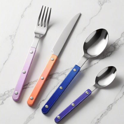 Ornas 18/10 Stainless Steel Acrylic Handle 16pcs set