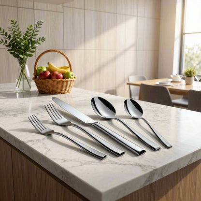 FONTAINEBLEAU 1810 Stainless Seel with POM handle 20pcs set