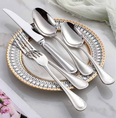 LUNE D’OR 1810 Stainless Seel with POM handle 20pcs set