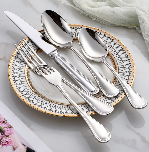 LUNE D’OR 1810 Stainless Seel with POM handle 20pcs set
