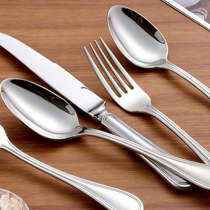 RSAILLES CHANT 1810 Stainless Seel with POM handle 20pcs set
